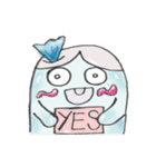 Fish Tail Fashion（個別スタンプ：34）