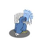 Victoria crowned pigeon（個別スタンプ：4）