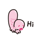 Pinkworm (English)（個別スタンプ：2）