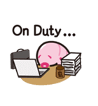 Pinkworm (English)（個別スタンプ：5）