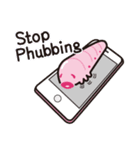 Pinkworm (English)（個別スタンプ：8）