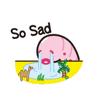 Pinkworm (English)（個別スタンプ：10）