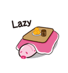 Pinkworm (English)（個別スタンプ：12）