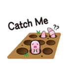 Pinkworm (English)（個別スタンプ：16）