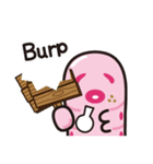 Pinkworm (English)（個別スタンプ：19）