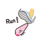 Pinkworm (English)（個別スタンプ：25）