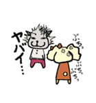 オレオレオオカミ＆ワンチッチ（個別スタンプ：34）