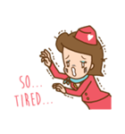 Air Hostess Life [EN]（個別スタンプ：7）