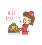 Air Hostess Life [EN]（個別スタンプ：12）
