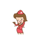 Air Hostess Life [EN]（個別スタンプ：13）