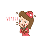 Air Hostess Life [EN]（個別スタンプ：14）