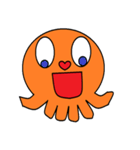 Small octopus（個別スタンプ：6）