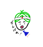 みどりあたまくん（個別スタンプ：21）
