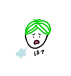 みどりあたまくん（個別スタンプ：23）