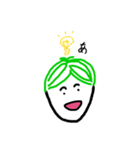 みどりあたまくん（個別スタンプ：29）