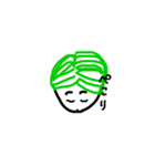 みどりあたまくん（個別スタンプ：33）
