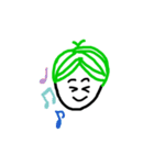 みどりあたまくん（個別スタンプ：37）