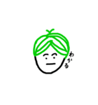 みどりあたまくん（個別スタンプ：38）
