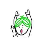 みどりあたまくん（個別スタンプ：40）