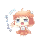 らくがきがーるず（個別スタンプ：3）