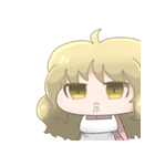らくがきがーるず（個別スタンプ：34）