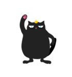 黒ネコキング（個別スタンプ：2）
