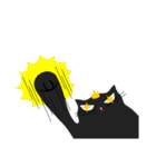 黒ネコキング（個別スタンプ：9）