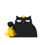 黒ネコキング（個別スタンプ：13）