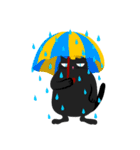 黒ネコキング（個別スタンプ：17）