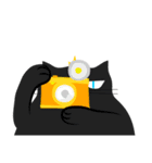 黒ネコキング（個別スタンプ：24）