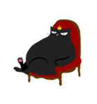 黒ネコキング（個別スタンプ：27）