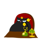 黒ネコキング（個別スタンプ：29）