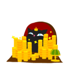 黒ネコキング（個別スタンプ：31）