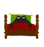 黒ネコキング（個別スタンプ：38）
