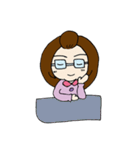 Fall younger sister's life（個別スタンプ：17）
