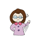 Fall younger sister's life（個別スタンプ：23）