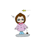 Fall younger sister's life（個別スタンプ：35）