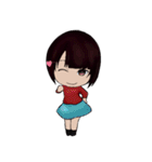 Girls' Daily Life（個別スタンプ：5）