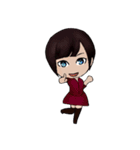 Girls' Daily Life（個別スタンプ：6）