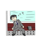 とある会社員の日常（個別スタンプ：8）