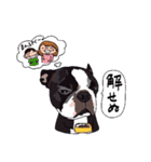 ボストンテリア同好会2（個別スタンプ：9）