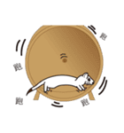 Cute white mink（個別スタンプ：24）