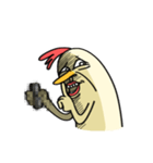 Handsome of chicken（個別スタンプ：4）