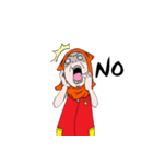 Cat's coat Man（個別スタンプ：13）