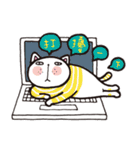 Frank stripe cat（個別スタンプ：18）