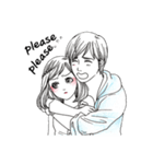 Doddle Couple in love（個別スタンプ：37）