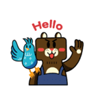 Tony Bear ＆ Friends Happy Forrest（個別スタンプ：15）