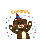 Tony Bear ＆ Friends Happy Forrest（個別スタンプ：38）