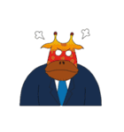 狂気的な事務所 - 鹿課長（個別スタンプ：20）