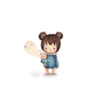 菓子嬢とマイちゃん（個別スタンプ：14）